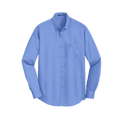 Custom Embroidered Port Authority® SuperPro™ Twill Shirt - S663