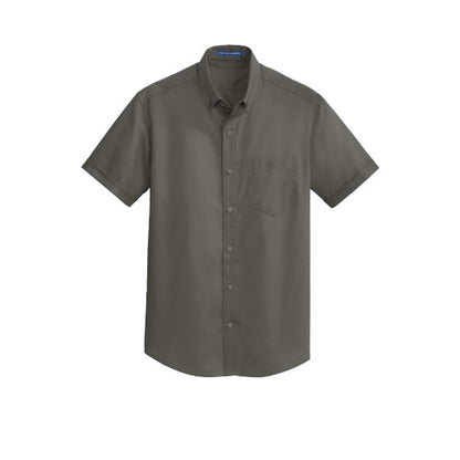 Custom Embroidered Port Authority® SS SuperPro™ Twill Shirt - S664