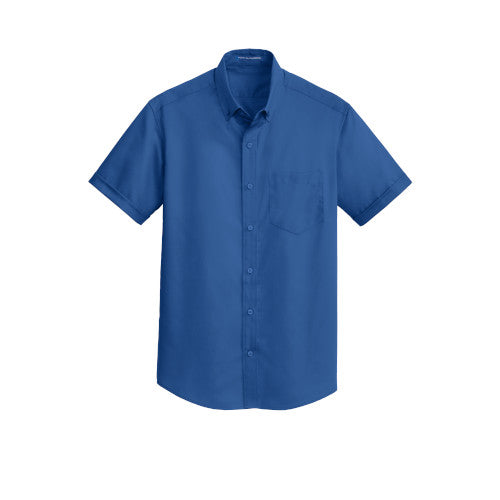 Custom Embroidered Port Authority® SS SuperPro™ Twill Shirt - S664