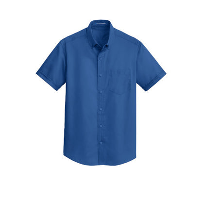 Custom Embroidered Port Authority® SS SuperPro™ Twill Shirt - S664