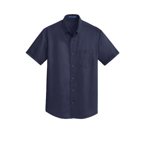 Custom Embroidered Port Authority® SS SuperPro™ Twill Shirt - S664