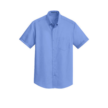 Custom Embroidered Port Authority® SS SuperPro™ Twill Shirt - S664