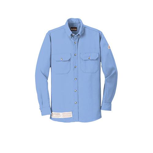 Custom Embroidered Bulwark® EXCEL FR® ComforTouch® Dress Uniform Shirt - SLU2