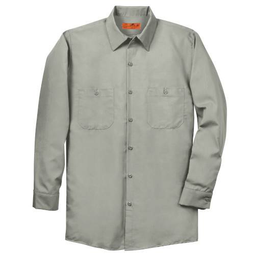 Custom Embroidered Red Kap® Long Sleeve Industrial Work Shirt - SP14