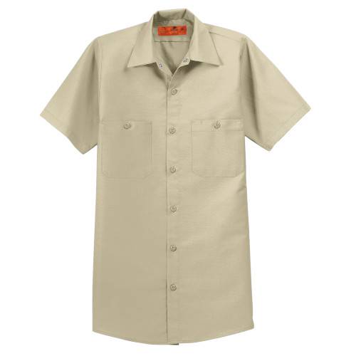 Custom Embroidered Red Kap® Short Sleeve Industrial Work Shirt - SP24