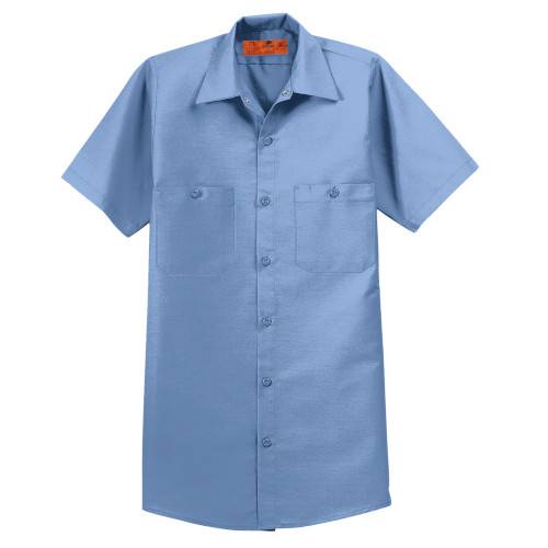 Custom Embroidered Red Kap® Short Sleeve Industrial Work Shirt - SP24