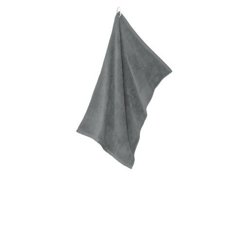 Custom Embroidered Port Authority® Grommeted Microfiber Golf Towel - TW530