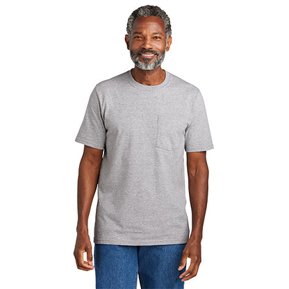 Custom Embroidered Volunteer Knitwear™ All-American Pocket Tee - VL100P