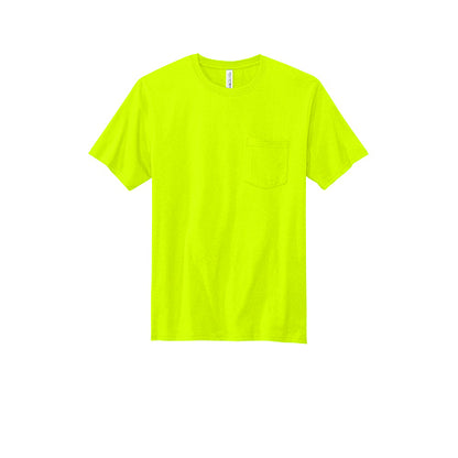 Custom Embroidered Volunteer Knitwear™ All-American Pocket Tee - VL100P