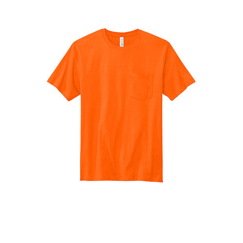Custom Embroidered Volunteer Knitwear™ All-American Pocket Tee - VL100P