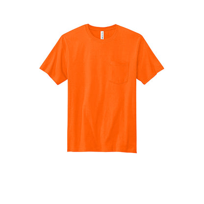 Custom Embroidered Volunteer Knitwear™ All-American Pocket Tee - VL100P