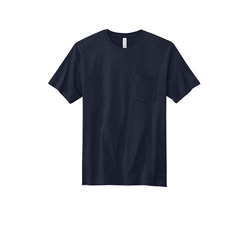 Custom Embroidered Volunteer Knitwear™ All-American Pocket Tee - VL100P