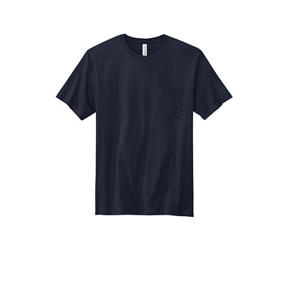 Custom Embroidered Volunteer Knitwear™ All-American Pocket Tee - VL100P