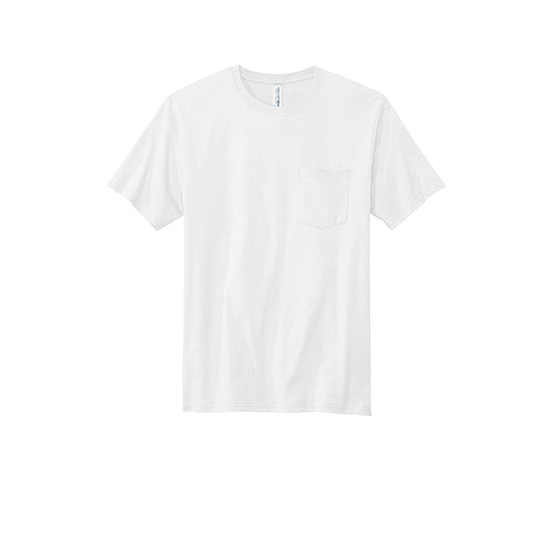 Custom Embroidered Volunteer Knitwear™ All-American Pocket Tee - VL100P