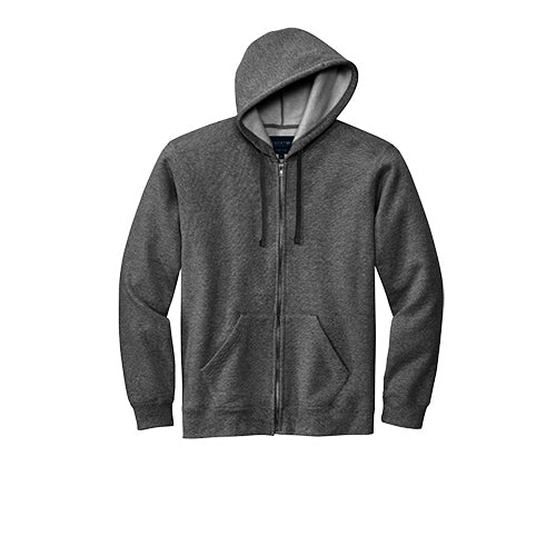 Custom Embroidered Volunteer Knitwear™ Chore Fleece Full-Zip Hoodie - VL130ZH
