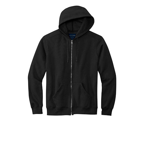 Custom Embroidered Volunteer Knitwear™ Chore Fleece Full-Zip Hoodie - VL130ZH