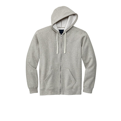 Custom Embroidered Volunteer Knitwear™ Chore Fleece Full-Zip Hoodie - VL130ZH
