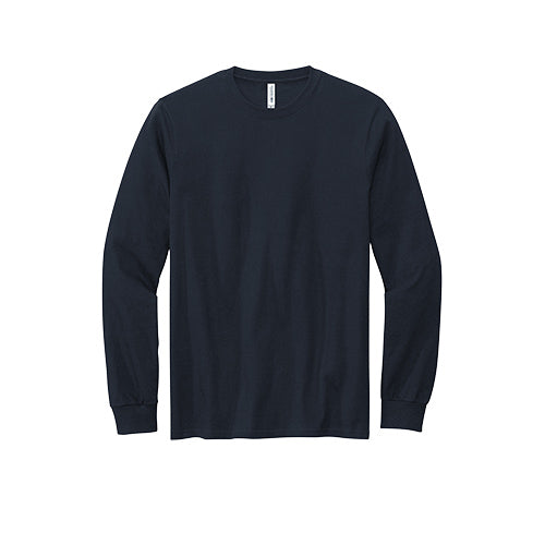Custom Embroidered Volunteer Knitwear™ Chore Long Sleeve Tee - VL60LS