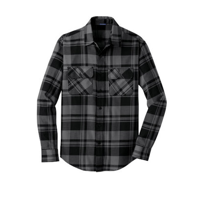 Custom Embroidered Port Authority® Plaid Flannel Shirt - W668