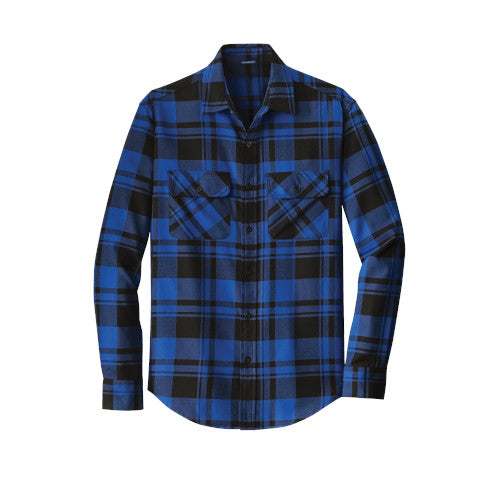 Custom Embroidered Port Authority® Plaid Flannel Shirt - W668
