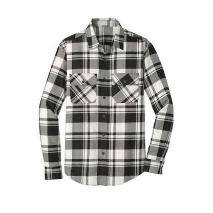 Custom Embroidered Port Authority® Plaid Flannel Shirt - W668