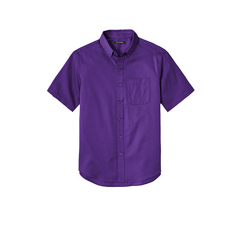 Custom Embroidered Port Authority® Short Sleeve SuperPro React™Twill Shirt - W809