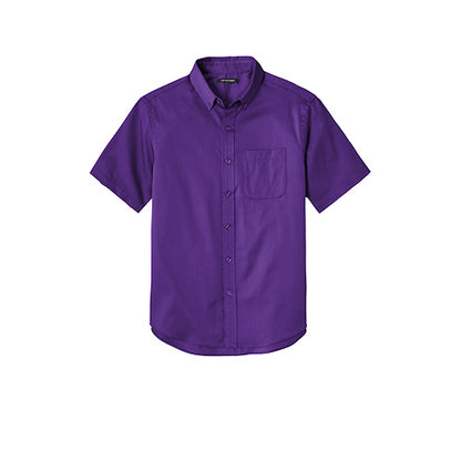 Custom Embroidered Port Authority® Short Sleeve SuperPro React™Twill Shirt - W809