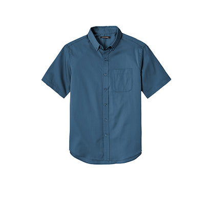 Custom Embroidered Port Authority® Short Sleeve SuperPro React™Twill Shirt - W809