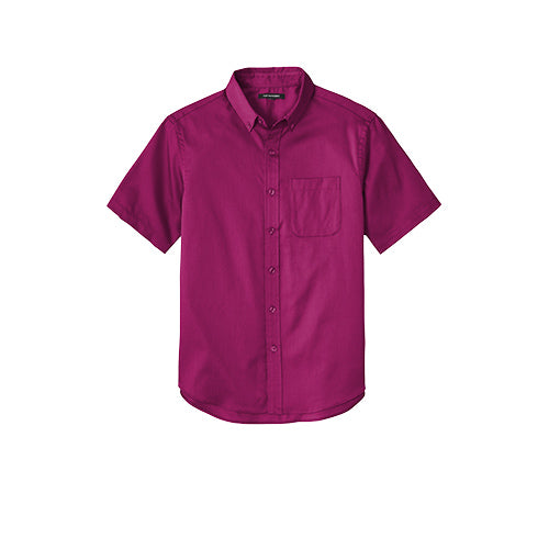 Custom Embroidered Port Authority® Short Sleeve SuperPro React™Twill Shirt - W809