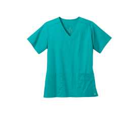 Custom Embroidered WonderWink® Women’s WorkFlex™ V-Neck Top - WW4560