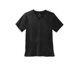 Custom Embroidered WonderWink® Men's Premiere Flex™ V-Neck Top - WW5068