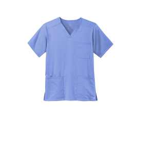 Custom Embroidered WonderWink® Men's Premiere Flex™ V-Neck Top - WW5068