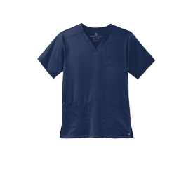 Custom Embroidered WonderWink® Men's Premiere Flex™ V-Neck Top - WW5068