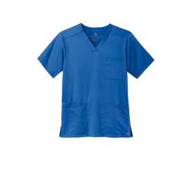 Custom Embroidered WonderWink® Men's Premiere Flex™ V-Neck Top - WW5068