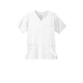 Custom Embroidered WonderWink® Men's Premiere Flex™ V-Neck Top - WW5068