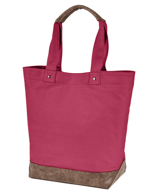 Custom Embroidered Authentic Pigment Canvas Resort Tote