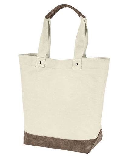 Custom Embroidered Authentic Pigment Canvas Resort Tote