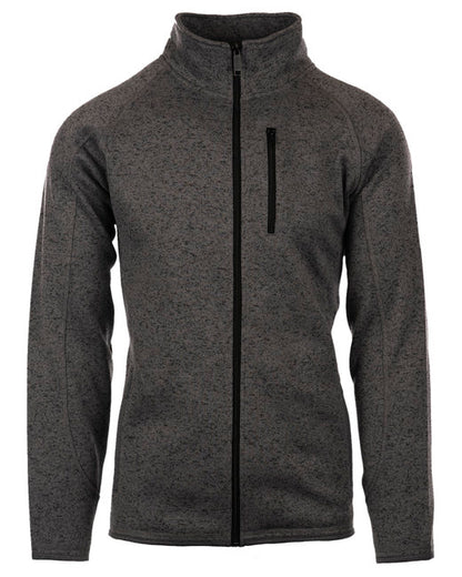 Custom Embroidered Burnside Men's Sweater Knit Jacket - B3901