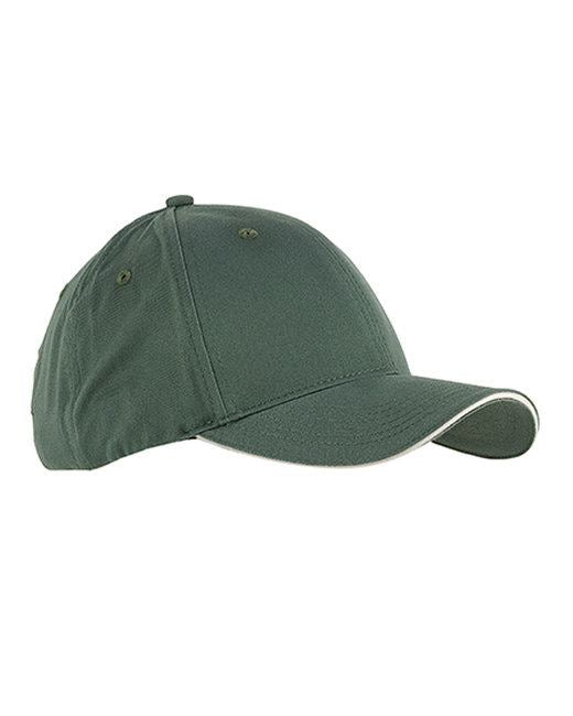 Custom Embroidered Big Accessories 6-Panel Twill Sandwich Baseball Cap