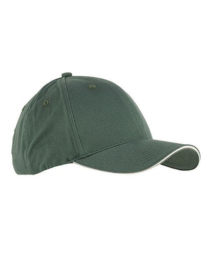 Custom Embroidered Big Accessories 6-Panel Twill Sandwich Baseball Cap