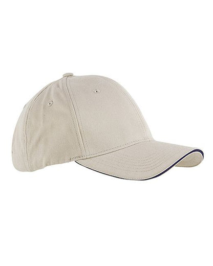Custom Embroidered Big Accessories 6-Panel Twill Sandwich Baseball Cap