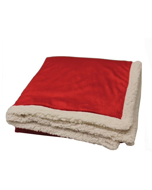 Custom Embroidered Kanata Blanket Original Lambswool Throw