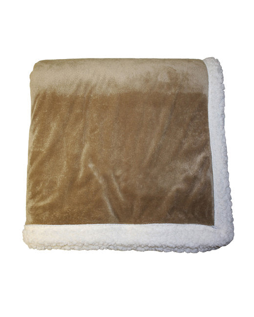 Custom Embroidered Kanata Blanket Original Lambswool Throw