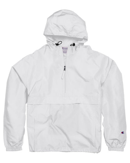 Custom Embroidered Champion Adult Packable Anorak 1/4 Zip Jacket - CO200