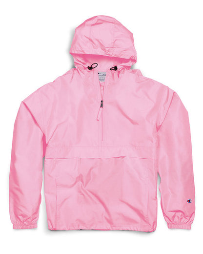 Custom Embroidered Champion Adult Packable Anorak 1/4 Zip Jacket - CO200
