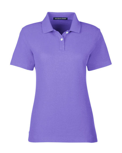 Custom Embroidered Devon & Jones Ladies' DRYTEC20™ Performance Polo - Plus Sizes -  DG150W