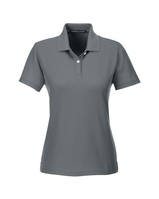 Custom Embroidered Devon & Jones Ladies' DRYTEC20™ Performance Polo - Plus Sizes -  DG150W
