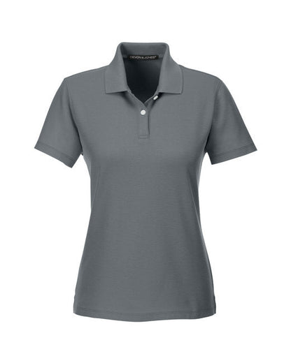 Custom Embroidered Devon & Jones Ladies' DRYTEC20™ Performance Polo - Plus Sizes -  DG150W