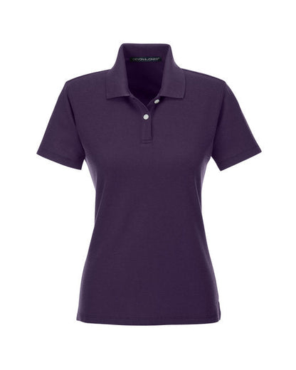 Custom Embroidered Devon & Jones Ladies' DRYTEC20™ Performance Polo - Plus Sizes -  DG150W