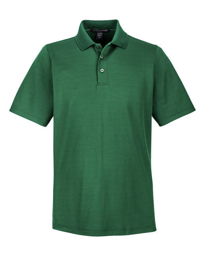 Custom Embroidered Devon & Jones CrownLux Performance™ Men's Plaited Polo - DG20